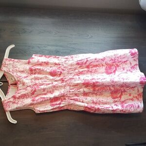 GAP Pink Floral Kids Casual Dress